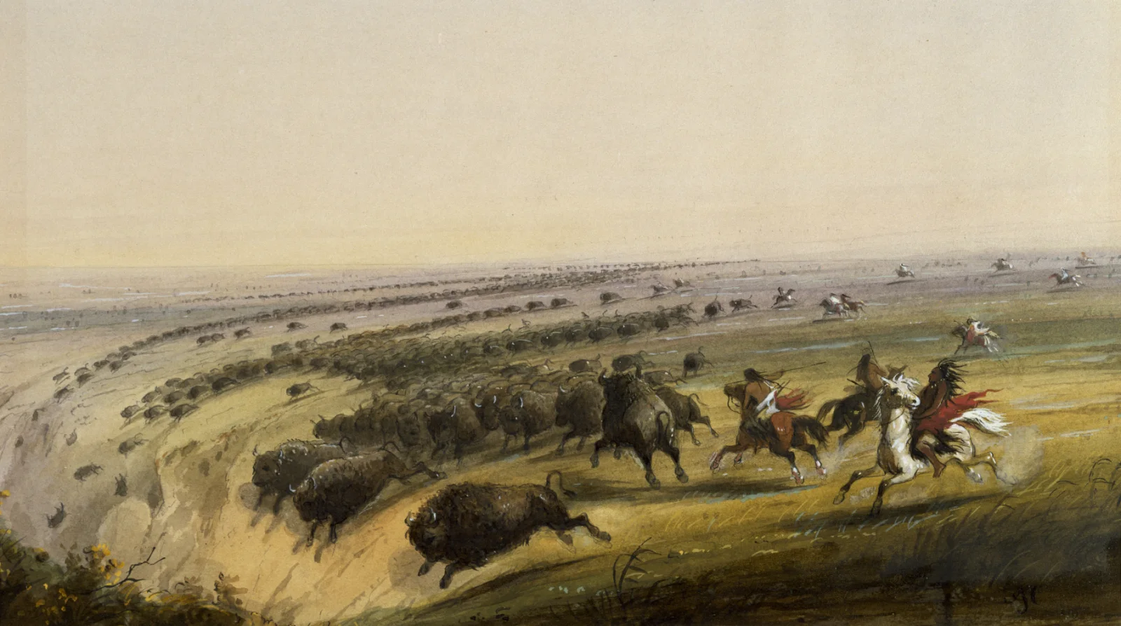 Alfred_Jacob_Miller_-_Hunting_Buffalo_-_Walters_371940190